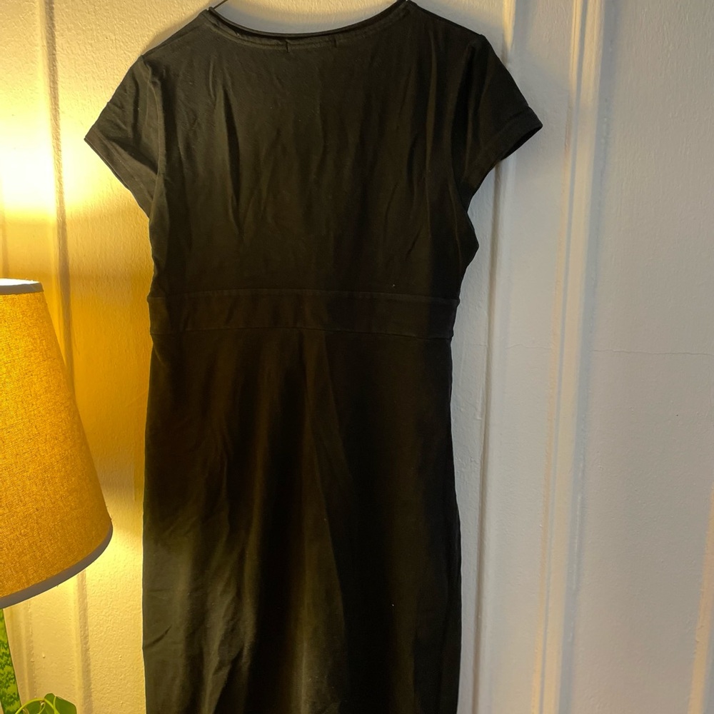 Boden Black V-Neck Dress 6P - Picture 4 of 4